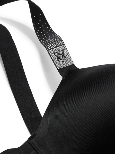 Комплект Victoria’s Secret Scattered Shine Strap Lightly Lined Low-Cut Demi Bra+Trong Panty,без push-up,Чорний 75D-XS - Фото 7 Комплект Victoria’s Secret Scattered Shine Strap Lightly Lined Low-Cut Demi Bra+Trong Panty,без push-up,Чорний 75D-XS - изображение 7