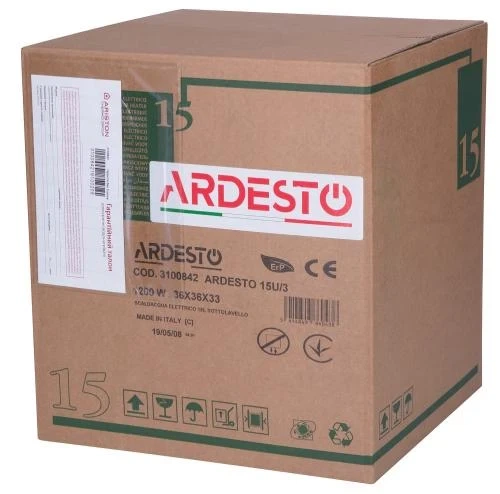 Водонагреватель Ardesto 15U/3 (3100842) - изображение 10