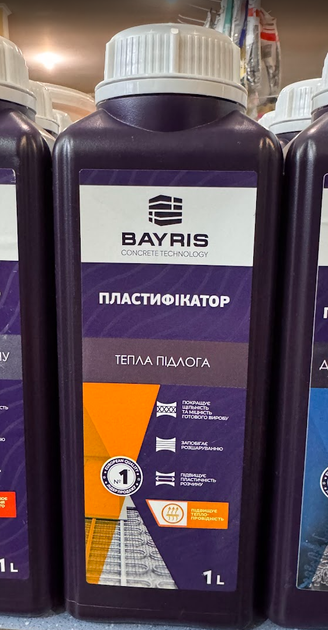 Пластификатор "Теплый пол" Bayris, 1л - изображение 2