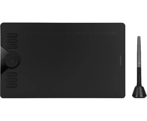 Графический планшет Huion HS610 + перчатка, Black - Фото 1 Графический планшет Huion HS610 + перчатка, Black - изображение 1