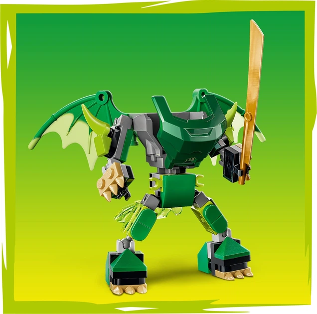Конструктор LEGO Ninjago Бойовий набір робота Дракона Ллойда 81 деталь (71862) - зображення 7
