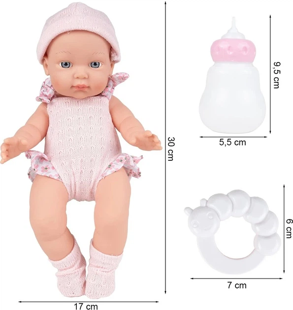Lalka bobas MalPlay z akcesoriami 30 cm 110134 (5901924231967) - obraz 3