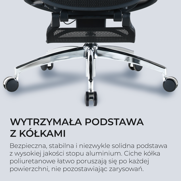 Fotel biurowy SIHOO DORO C300 Pro Mesh Black (DORO-C300-PRO-M101-JT) - Zdjęcie 18 Fotel biurowy SIHOO DORO C300 Pro Mesh Black (DORO-C300-PRO-M101-JT) - obraz 18
