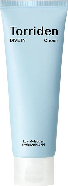 Krem do twarzy Torriden Dive In z kwasem hialuronowym o małej masie cząsteczkowej kojący 80 ml (8809504741660) - Zdjęcie 1 Krem do twarzy Torriden Dive In z kwasem hialuronowym o małej masie cząsteczkowej kojący 80 ml (8809504741660) - obraz 1
