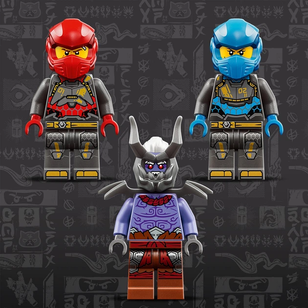 Конструктор LEGO Ninjago Близнюки роботи-Титани 1707 деталей (71870) - зображення 4