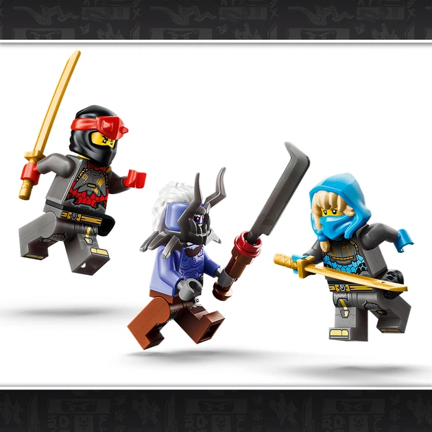 Конструктор LEGO Ninjago Близнюки роботи-Титани 1707 деталей (71870) - зображення 6