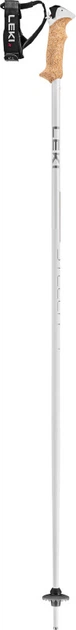 Kijki narciarskie Leki 3D Airfoil 120 cm Biało-żółty (4028173320394) - obraz 2