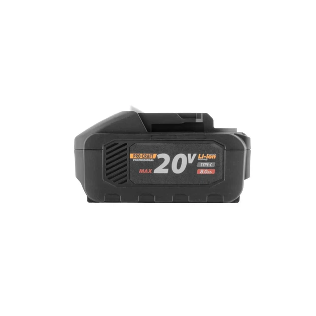 Аккумуляторная батарея Procraft TypeC 20V 8Ah 20 В 8 А/час Type-C Зарядка - Фото 5 Аккумуляторная батарея Procraft TypeC 20V 8Ah 20 В 8 А/час Type-C Зарядка - изображение 5