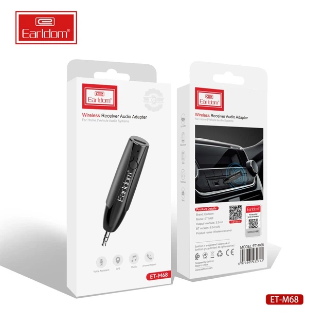 Bluetooth Audio Receiver — Earldom ET-M68 (771873) - Фото 3 Bluetooth Audio Receiver — Earldom ET-M68 (771873) - изображение 3