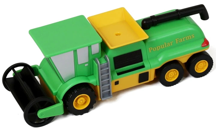 Zestaw zabawek magnetycznych MalBlo Magnetic Pojazdy Rolnicze MAL 0321 (755828603215) - obraz 3