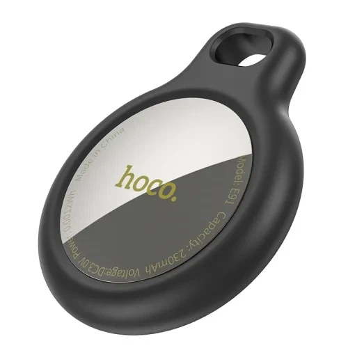 Брелок-поисковый трекер HOCO E91 Tiger Intelligent Positioning Anti-Lost Device Black с поддержкой Apple Find My - изображение 3