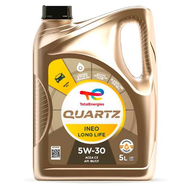 Олива моторна TOTAL Quartz Ineo Long Life 5W-30 5 л (213819/181712) - Фото 1 Олива моторна TOTAL Quartz Ineo Long Life 5W-30 5 л (213819/181712) - зображення 1