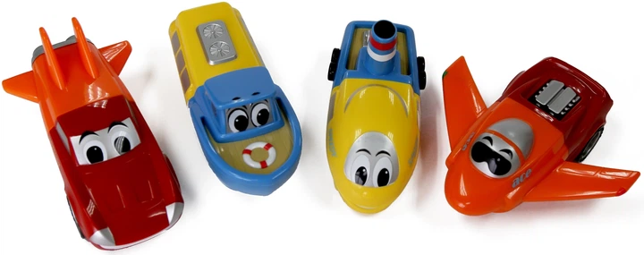 Zestaw zabawek magnetycznych MalBlo Magnetic Junior 1 MAL 61301 (755828613016) - obraz 3