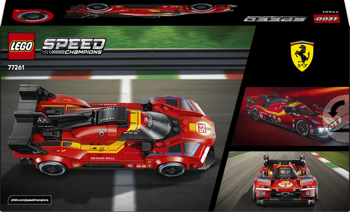 Конструктор LEGO Speed Champions Ferrari 499P 329 деталей (77261) - Фото 9 Конструктор LEGO Speed Champions Ferrari 499P 329 деталей (77261) - зображення 9