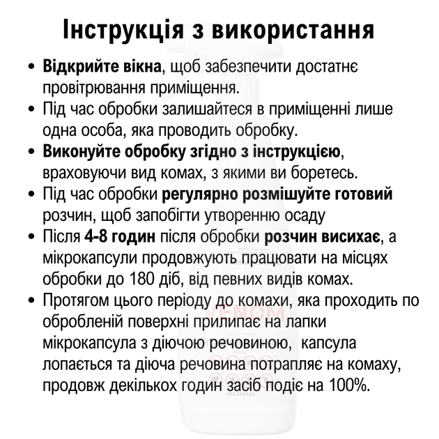 Venom Spray від клопів, тарганів та інших комах. Засіб готовий до використання! - зображення 8