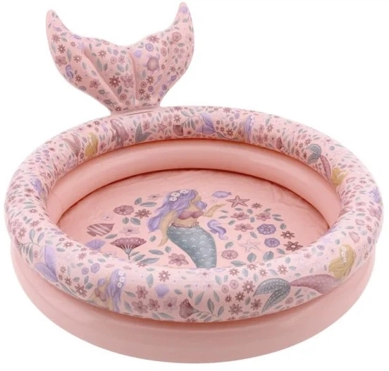 Басейн Little Dutch Ocean Dreams Колекція Mermaid 80 см Рожевий (8712051154275) - зображення 2