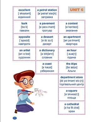 Книга «Без репетитора. Англійська мова. 6 клас. Граматика. Словничок». Автор - Анастасія Петрук - Фото 4 Книга «Без репетитора. Англійська мова. 6 клас. Граматика. Словничок». Автор - Анастасія Петрук - изображение 4