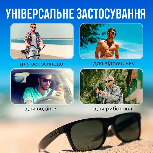 Солнцезащитные очки KDEAM KD332 очки поляризованные черные очки мужские от блесков очки для вождения - Фото 8 Солнцезащитные очки KDEAM KD332 очки поляризованные черные очки мужские от блесков очки для вождения - изображение 8