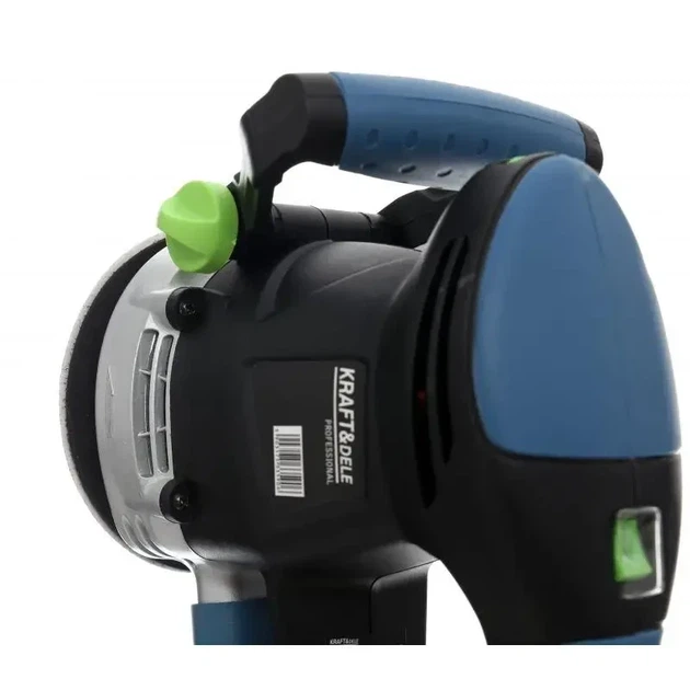 Шліфмашина ексцентрикова Kraft&Dele KD1678-Z 1200 Вт 125 мм для дерева, металу та оздоблювальних робіт - зображення 4