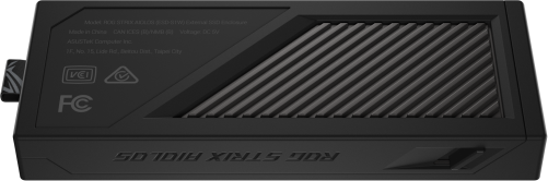 Внешний корпус для SSD Asus ROG Strix Aiolos (ESD-S1W) M.2 NVMe (PCIe) USB 3.2 Gen2x2 Type-C Black (90DD02U0-MA9000) - Фото 14 Внешний корпус для SSD Asus ROG Strix Aiolos (ESD-S1W) M.2 NVMe (PCIe) USB 3.2 Gen2x2 Type-C Black (90DD02U0-MA9000) - изображение 14