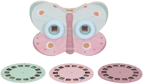 Zabawka edukacyjna Little Dutch Projektor motyl Fairy Garden LD7359 (8713291773592) - obraz 2
