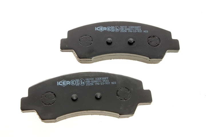 Колодки гальмові ICER 182131 Citroen C4, C-Elysee; Peugeot 308 1608691380, 1619790580 - зображення 2