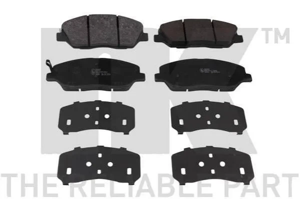 Гальмівні колодки NK 223427 SsangYong Actyon, Korando; Hyundai Santa Fe, Genesis 581012SA70, 581010WA00, 581012BA00 - Фото 1 Гальмівні колодки NK 223427 SsangYong Actyon, Korando; Hyundai Santa Fe, Genesis 581012SA70, 581010WA00, 581012BA00 - зображення 1
