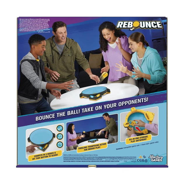 Elektroniczna gra planszowa Hasbro Gaming Rebounce (G1428) (5010996332806) - obraz 2