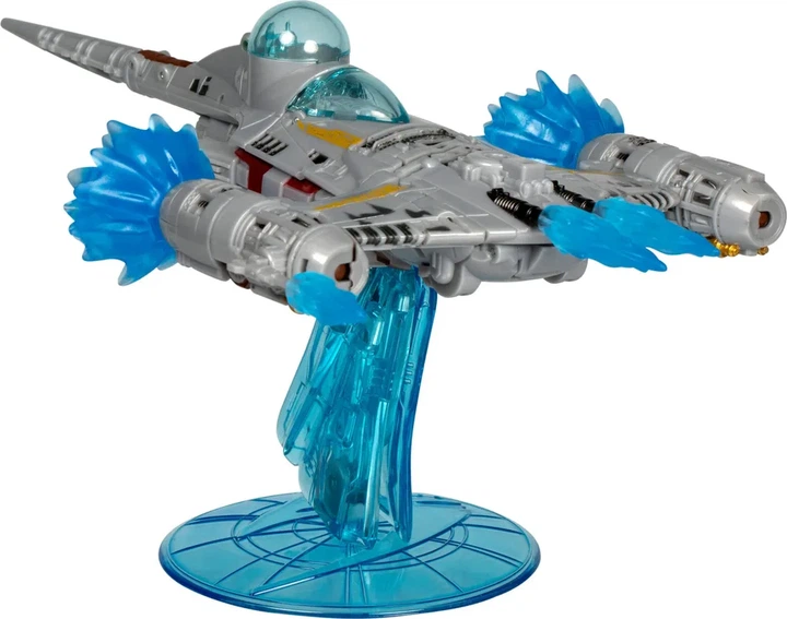 Figurka z akcesoriami Hasbro Transformers Star Wars The Mandalorian N-1 Starfighter 19 cm (G0098) (5010996257277) - obraz 10