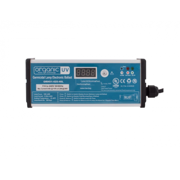 Ультрафиолетовый обеззараживатель Organic-6S SDE-025-40L с таймером и блоком питания - изображение 2