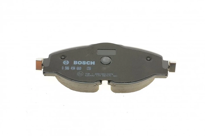 Комплект гальмівних колодок BOSCH 0 986 494 660 Audi A3, TT, Q3; Volkswagen Golf, Passat, Touran, Caddy, Tiguan, T-Roc; Seat Leon; Skoda Octavia, Superb, Karoq, Kodiaq 8V0698151D, 2K5698151A, 8V0698151S - изображение 6