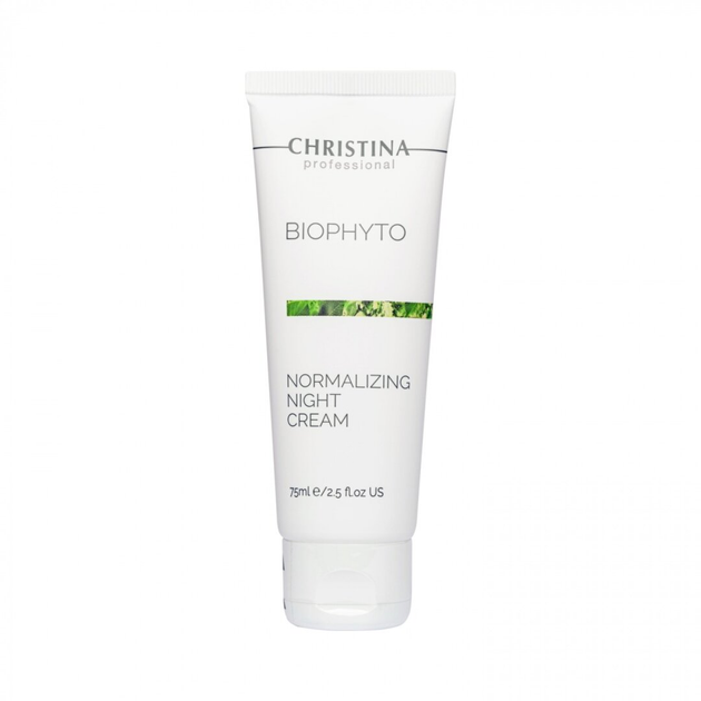 Нормалізуючий нічний крем Christina Bio Phyto Normalizing Night Cream 75 мл - Фото 1 Нормалізуючий нічний крем Christina Bio Phyto Normalizing Night Cream 75 мл - зображення 1