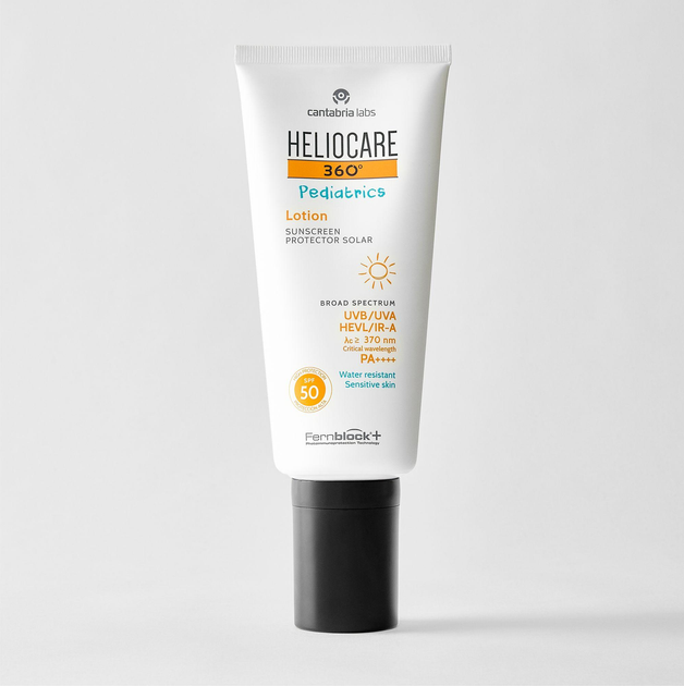 Солнцезащитный лосьон для детей Cantabria Labs SPF 50 HELIOCARE 360o PEDIATRICS LOTION 200 мл - Фото 1 Солнцезащитный лосьон для детей Cantabria Labs SPF 50 HELIOCARE 360o PEDIATRICS LOTION 200 мл - изображение 1