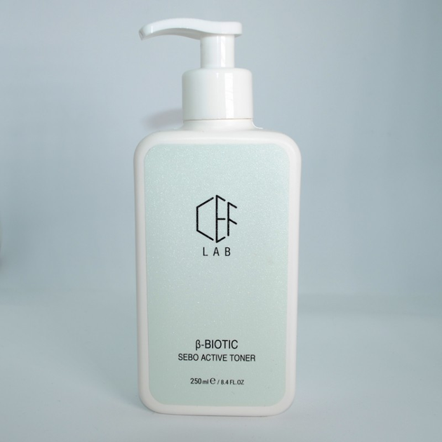 Азелаиновый противовоспалительный тоник CEF Lab β-Biotic Sebo Active Toner 250 мл - Фото 1 Азелаиновый противовоспалительный тоник CEF Lab β-Biotic Sebo Active Toner 250 мл - изображение 1