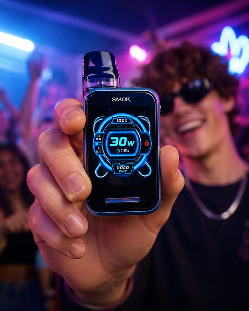 Багаторазова Pod-система Smok Novo GT-BOX Blue and 7-Color - зображення 4