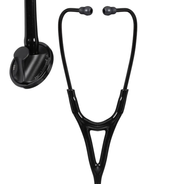 Стетоскоп 3M Littmann Master 68см Чорний Б/В k1 - зображення 2