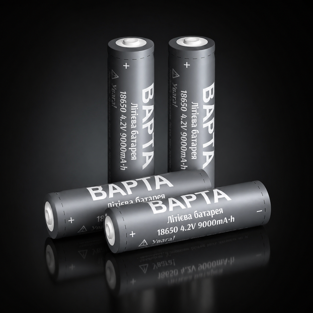 Акумулятор для ліхтарів, power bank та портативної техніки BAPTA BP-0900 18650 Li-Ion 9000 мАч 4.2В - Фото 5 Акумулятор для ліхтарів, power bank та портативної техніки BAPTA BP-0900 18650 Li-Ion 9000 мАч 4.2В - изображение 5