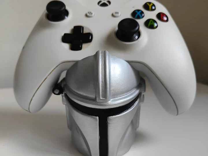 Підставка-тримач для геймпада Xbox у вигляді шолома Мандалорця. Aivory - Фото 2 Підставка-тримач для геймпада Xbox у вигляді шолома Мандалорця. Aivory - изображение 2