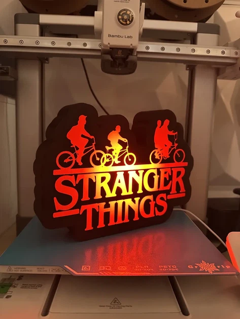 Світильник-нічник Stranger Things Дивні Дива з led-підсвіткою. Aivory - изображение 4