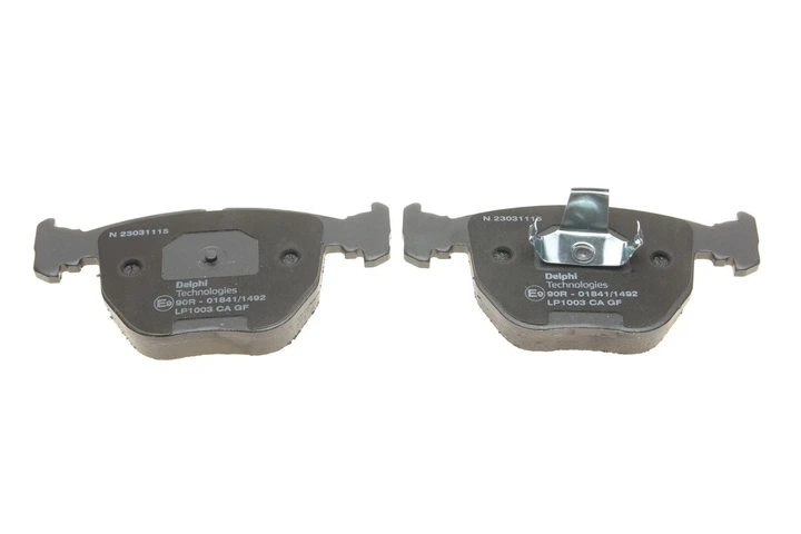 Комплект гальмівних колодок Delphi LP1003 BMW X5, 5 Series, X3 34111163307, 341111633O7, 34111165227 - изображение 3