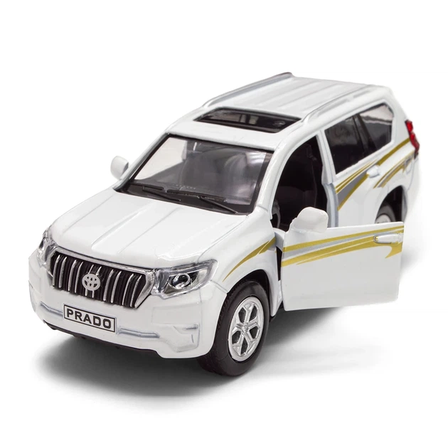 Автомодель - TOYOTA PRADO (білий) - Фото 15 Автомодель - TOYOTA PRADO (білий) - зображення 15