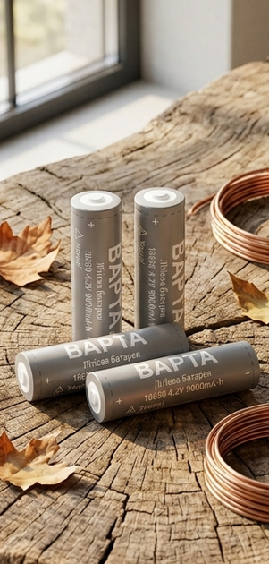 Li-ion акумулятор 18650 BAPTA 9000mAh BP-0900 (6076) - изображение 4