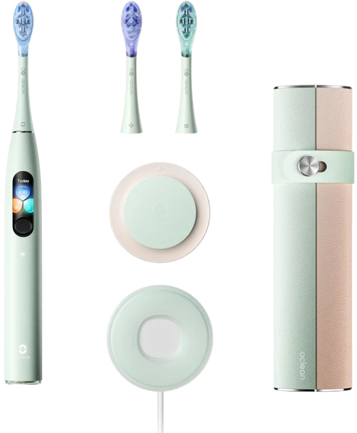Elektryczna szczoteczka do zębów Oclean X Ultra 20 Set Zielona - Zdjęcie 1 Elektryczna szczoteczka do zębów Oclean X Ultra 20 Set Zielona - obraz 1