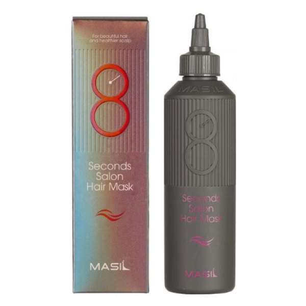 Маска Masil 8 Second Salon Hair Mask восстанавливающая с салонным эффектом 200 мл - Фото 1 Маска Masil 8 Second Salon Hair Mask восстанавливающая с салонным эффектом 200 мл - изображение 1