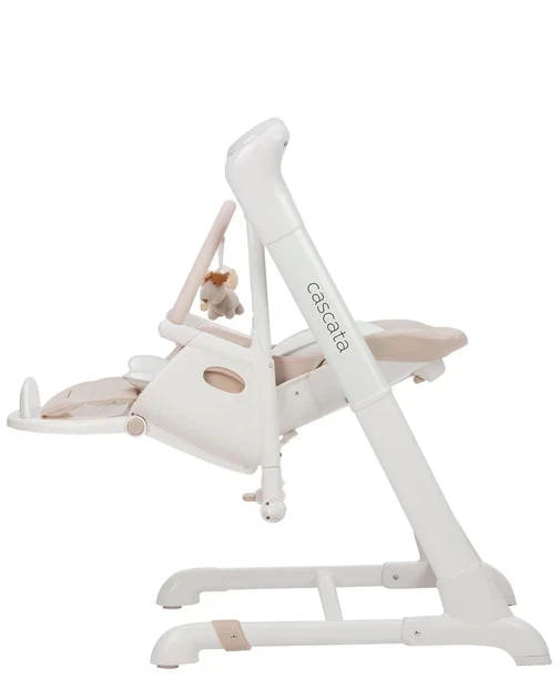 Крісло-гойдалка Carrello Cascata 3 в 1, Cream Beige - Фото 3 Крісло-гойдалка Carrello Cascata 3 в 1, Cream Beige - зображення 3