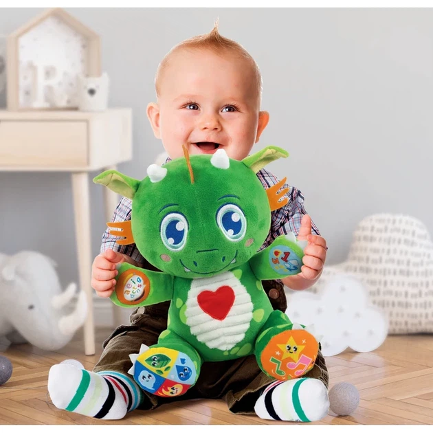 Інтерактивна м'яка іграшка Clementoni Cle Baby Dragon plush (8005125509386) - зображення 4