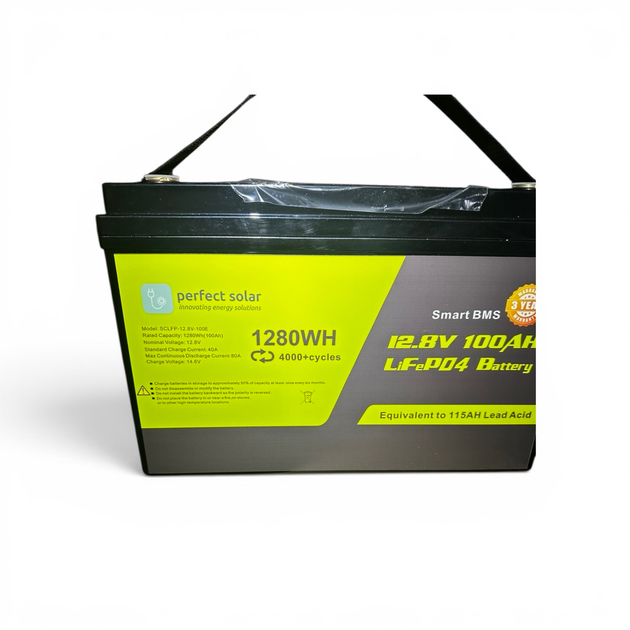 Акумулятор LiFePO4 PerfectSolar 12.8V 100Ah ECO - зображення 3