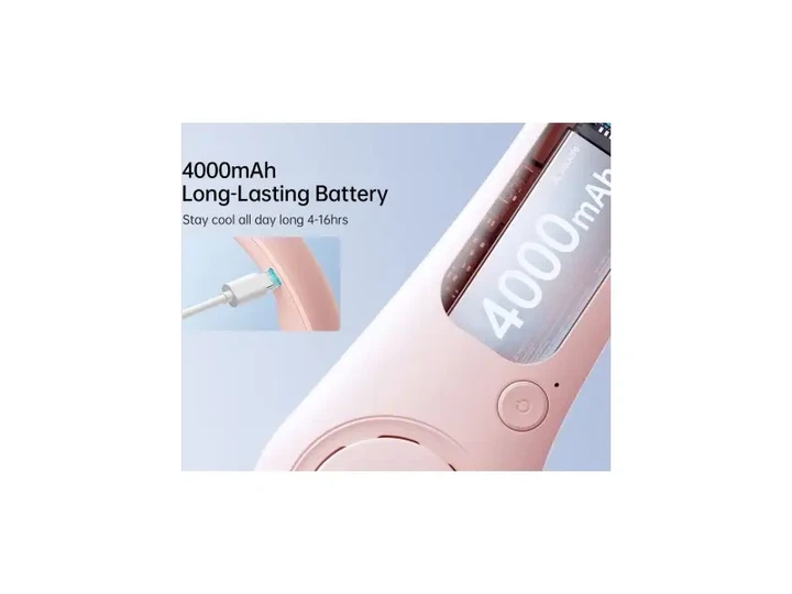 Вентилятор портативний Jisulife Neck Fan Life3 FA14 pink - изображение 16