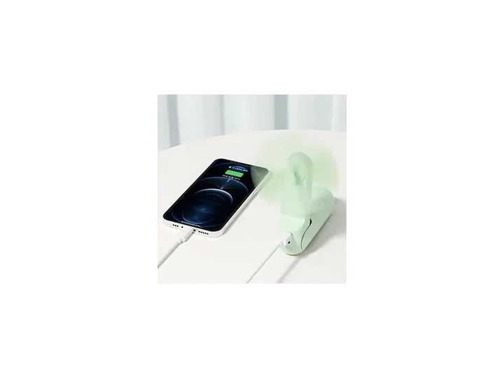 Вентилятор портативний Jisulife F8X green - изображение 3
