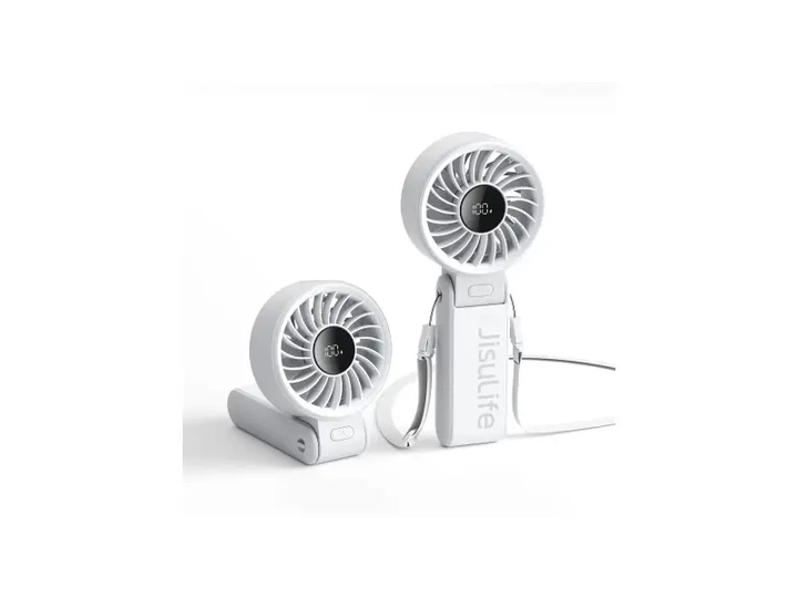 Вентилятор портативний Jisulife Handheld Fan 7 grey - Фото 3 Вентилятор портативний Jisulife Handheld Fan 7 grey - изображение 3
